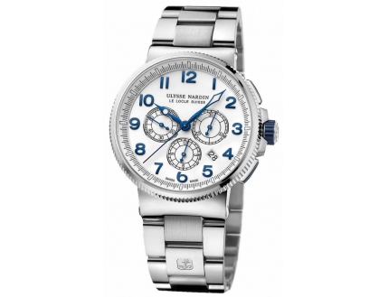 Ulysse Nardin Marine Chronometer Marine Chronograph Manufacture 1503-150-7M/60