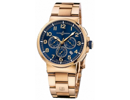 Ulysse Nardin Marine Chronometer Marine Chronograph Manufacture 1506-150-8M/63